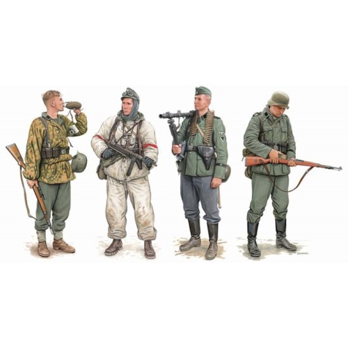 BD6707 1/35 German Elite Infantry Russia 1941-43 (4 Figures Set)