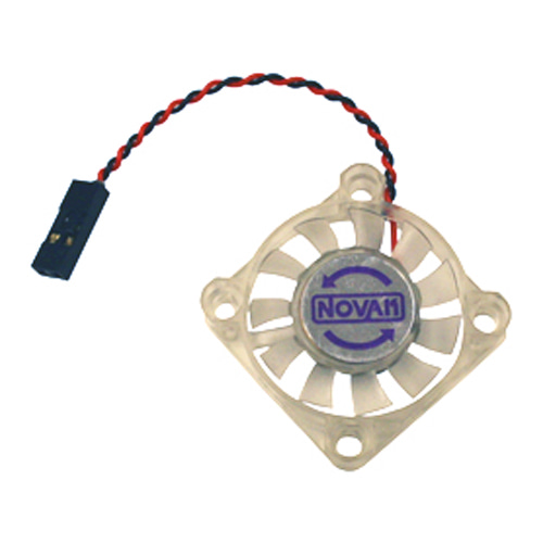 AN5648 Clear Cooling Fan: 30x30x6mm - JST Plug