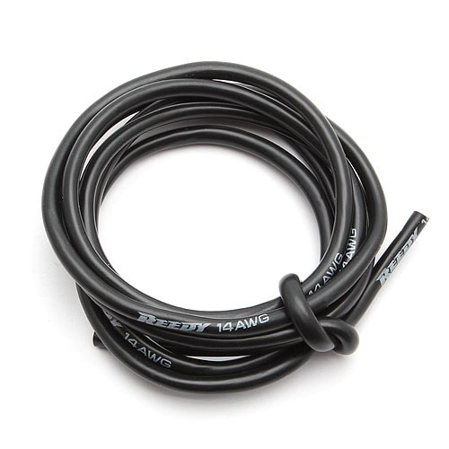 AA648 Pro Silicone Wire, 14AWG Black