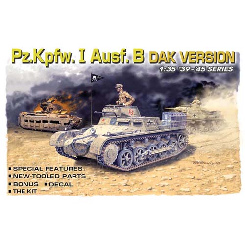BD6207 1/35 PzKpfw I Ausf. B DAK Type