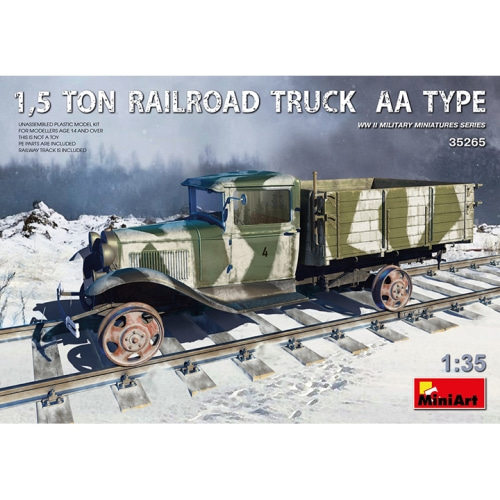 BE35265 1/35 1.5 Ton Railroad Truck AA Type