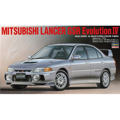 BH20257 1/24 MITSUBISHI LANCER GSR EVOLUTION IV(하세가와 품절)