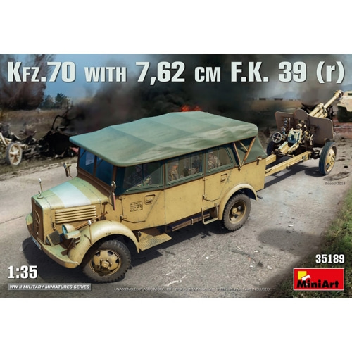 BE35189 1/35 Kfz.70 &amp; 7.62 cm F.K.39(r)