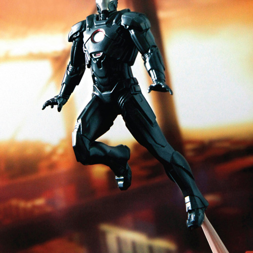 BD35803 1/24 Iron Man 3 - Mark 16 - Black Stealth Suit &quot;Nightclub&quot; (MODEL KIT) (BCMK)