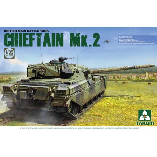 BT2040 1/35 British Main Battle Tank Chieftain Mk.2