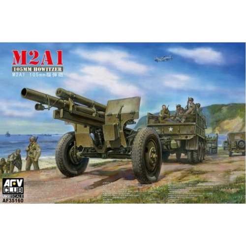 BF35160 1/35 WWII 105mm Howitzer M2A1 &amp; Carriage M2 (WW II Version)