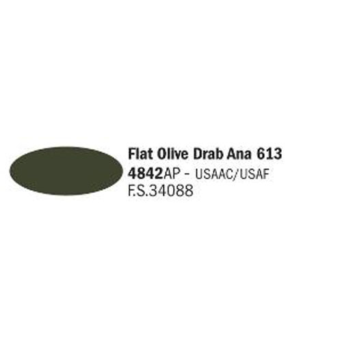 BI4842AP Flat Olive Drab ANA 613 (20ml) FS34088 - 무광 올리브 드랍(영국군 전차색)